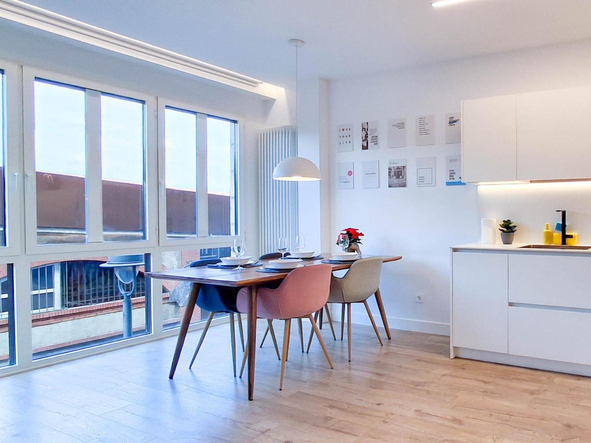 Akura Apartment, Con Aire Acondicionado Bilbao Bagian luar foto