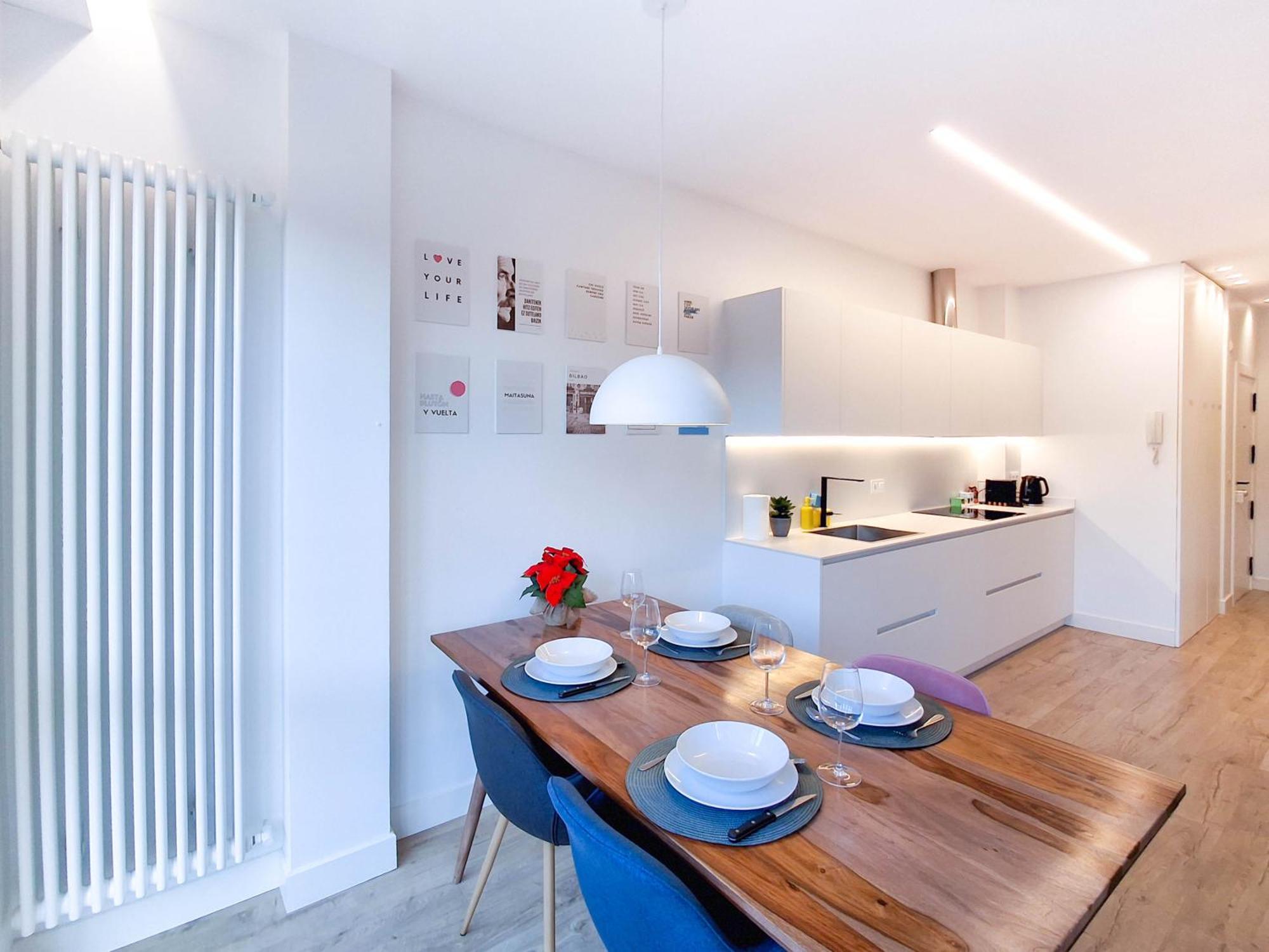 Akura Apartment, Con Aire Acondicionado Bilbao Bagian luar foto